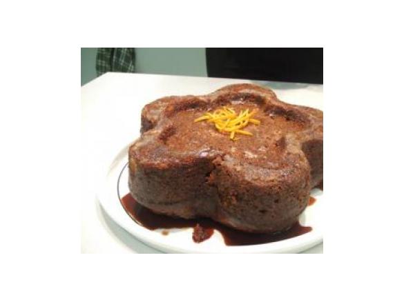 Greek Easter Chocolate Souffle