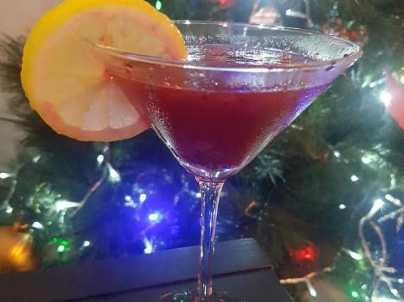 Cherry Christmas Coctail