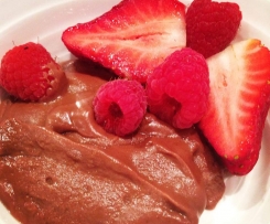 The Shrinking Hubby's Healthy Chocolate Custard (GF, DF, RSF)