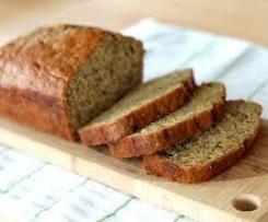 All-In-One Banana bread with a Honey Cream Cheese Spread