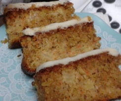 Carrot Cake with Almonds & Hazel Nuts