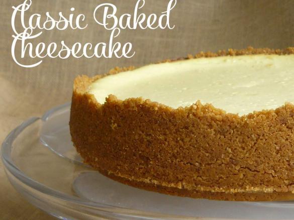 Classic Baked Cheesecake