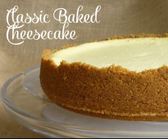 Classic Baked Cheesecake
