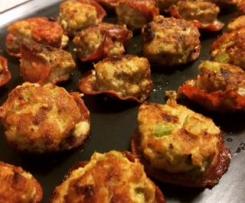 chicken chirizo meatballls lchf