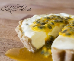 Individual Passionfruit Cheesecakes