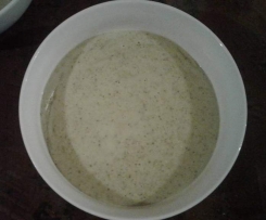  Creamy broccoli and bacon soup