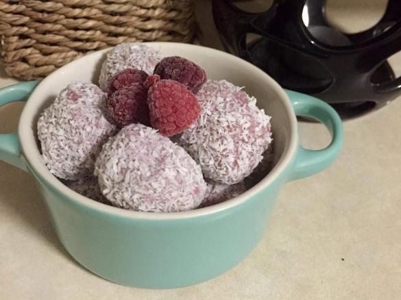 Raspberry Bliss Balls