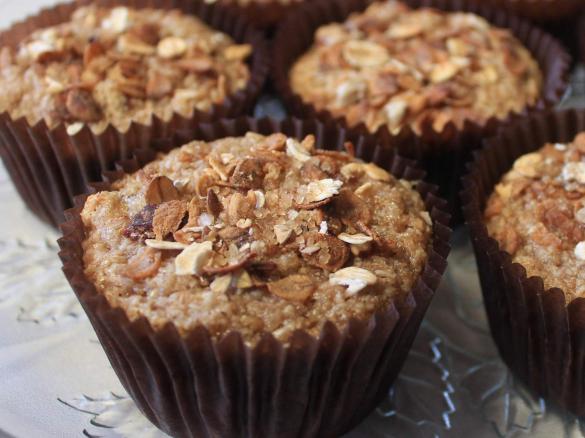 Oat Bran Breakfast Muffins