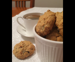 Carrot and Zucchini Cookies (sugar free)