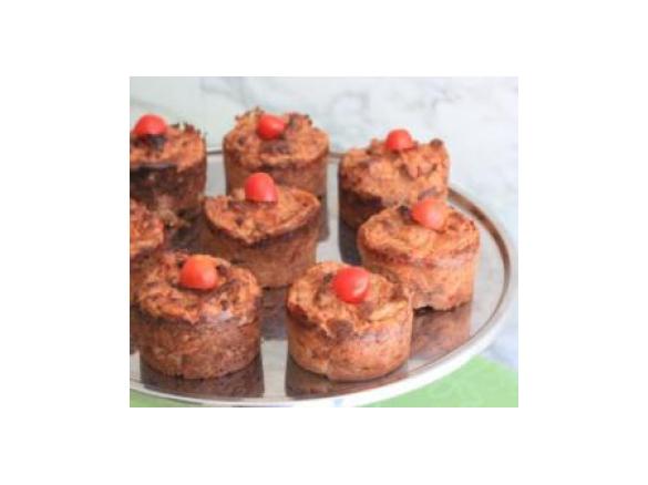 Savoury Potato and Walnut Cakes