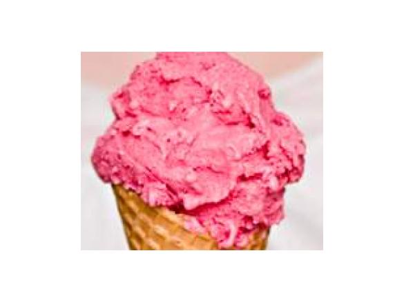 Raspberry ice cream