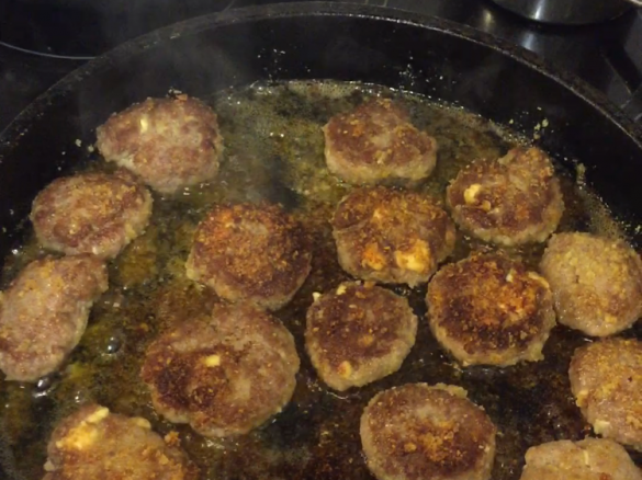 Keftethes (Greek Meatballs)