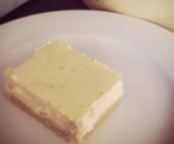 Lemon Cheesecake Slice. Gluten, sugar, grain free