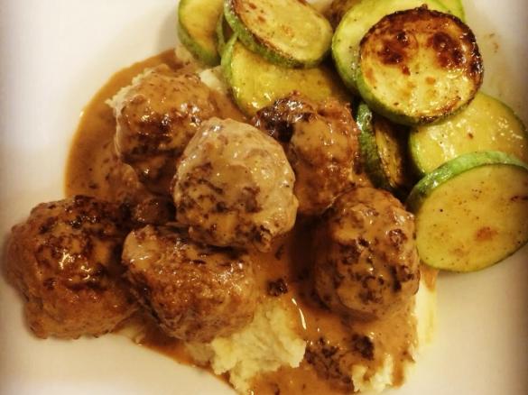 Lchf Swedish meatballs