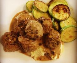 Lchf Swedish meatballs