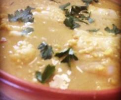 lchf fish cardomon curry