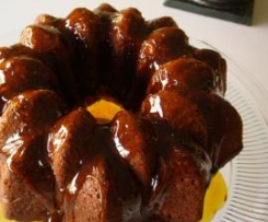 Toffee Crusted Figgy Bundt Cake