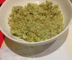 Swedish-Indian cabbage salad