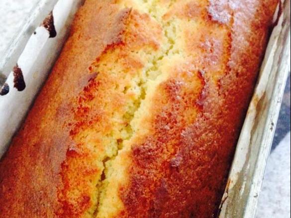 lime kaffir drizzle cake