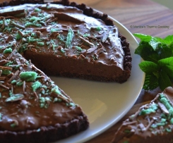Peppermint Crisp Chocolate Ripple Ice Cream Cake