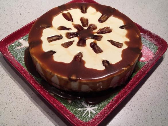 Layered Sticky Date Cheesecake