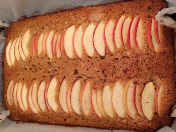 Apple & Ginger Cake Slice