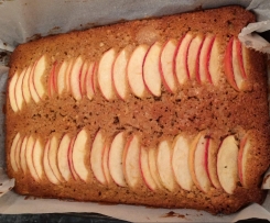 Apple & Ginger Cake Slice