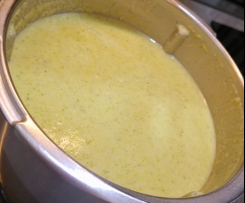 Broccoli & Blue Cheese Soup