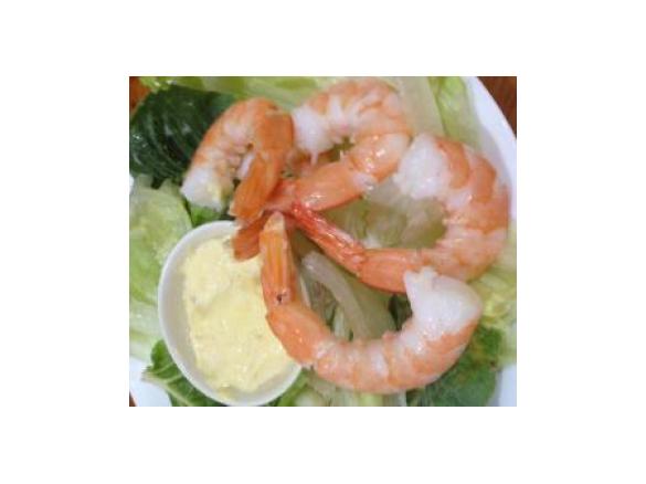 Summer Prawn Salad with chilli mango mayonnaise