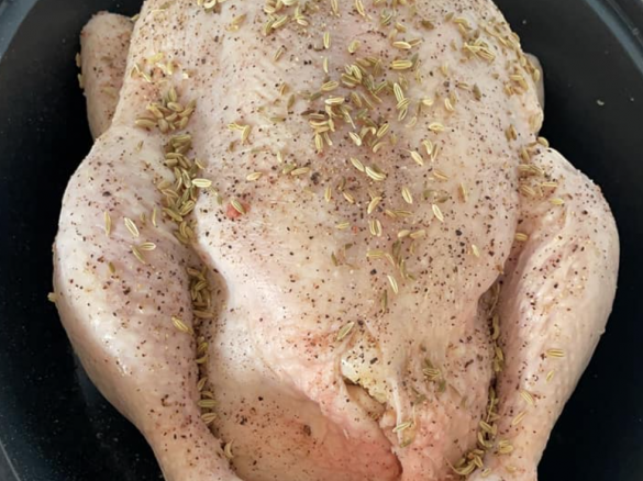 One Whole Chicken - 3 ways (Roast, Soup, Stock)