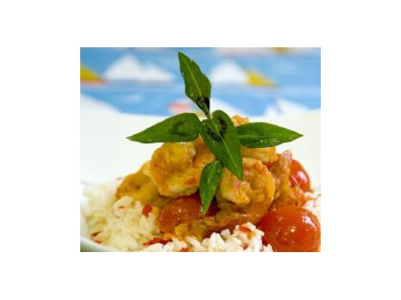 Prawns in Spicy Gravy