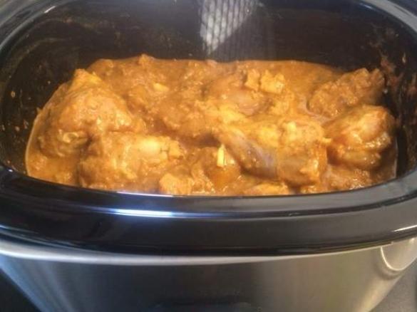 Slow Cooker Mango Coconut Curry