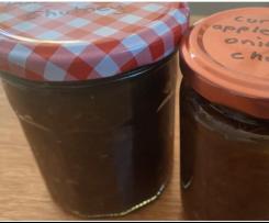 Curried Apple, date and onion chutney