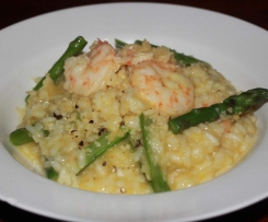 Prawn and Asparagus Risotto