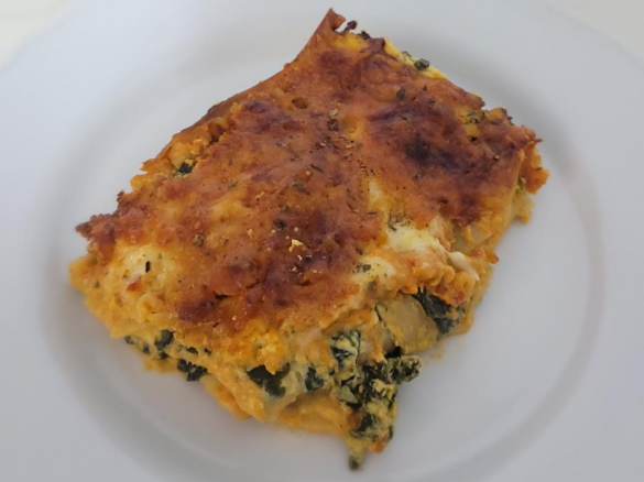Pumpkin & Ricotta Lasagne