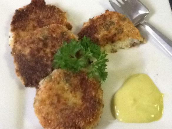 Cauliflower and cheesey morsels