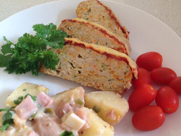 Chicken Parmesan Meatloaf
