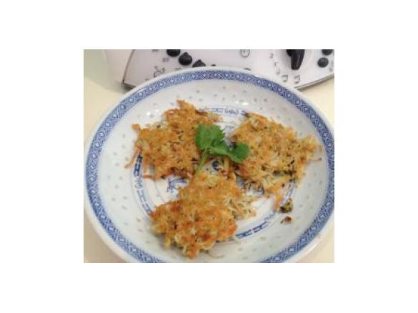 Chicken Noodle Cakes/Fritters