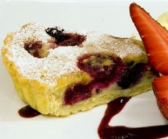 Browned Butter Forest Berry Tart