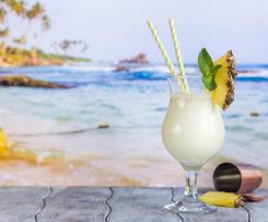 Pineapple and Coconut Mocktail