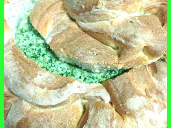 lemon myrtle/macadamia cob loaf dip