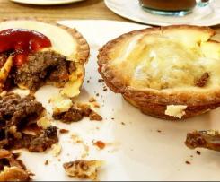 Gluten Free Chunky steak, mushroom and mince pie