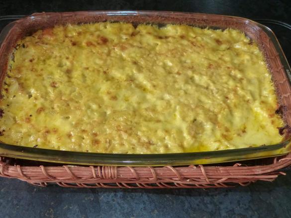 Yummy Vegetarian Potato Bake inspired by Caz