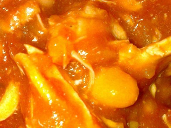 Mexican chicken,  for tacos, enchiladas, nachos