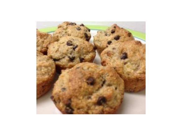 Banana Choc Chia Muffins