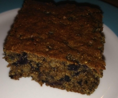 Gluten Free, Dairy Free Carrot and Walnut Slice