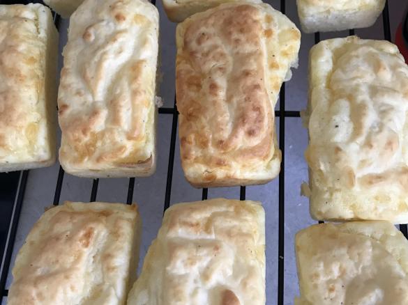 Gf cheese and onion mini breads