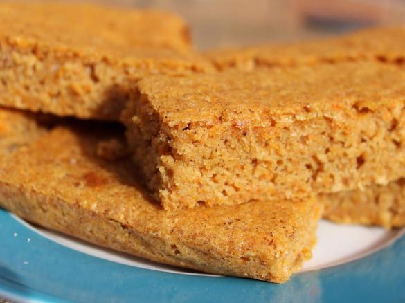 Healthy Carrot Slice - Medium GI, Diabetic friendly.