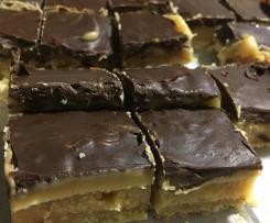 Gluten, Dairy, Soy and Egg FREE Caramel Slice
