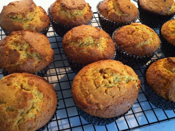 Carrot and Apricot Cupcakes